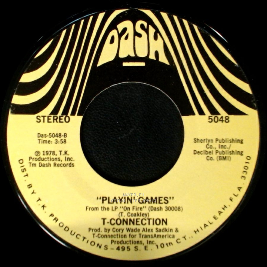 T-Connection - At Midnight / Playin' Games side B
