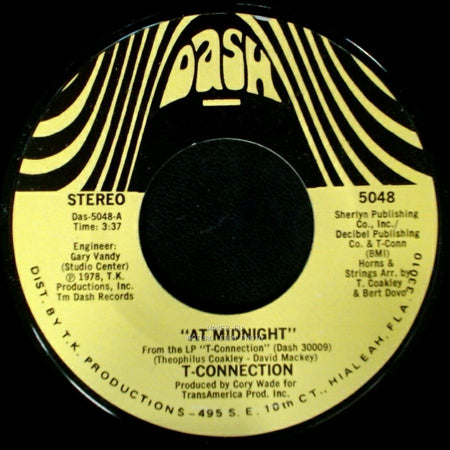 T-Connection - At Midnight / Playin' Games side A