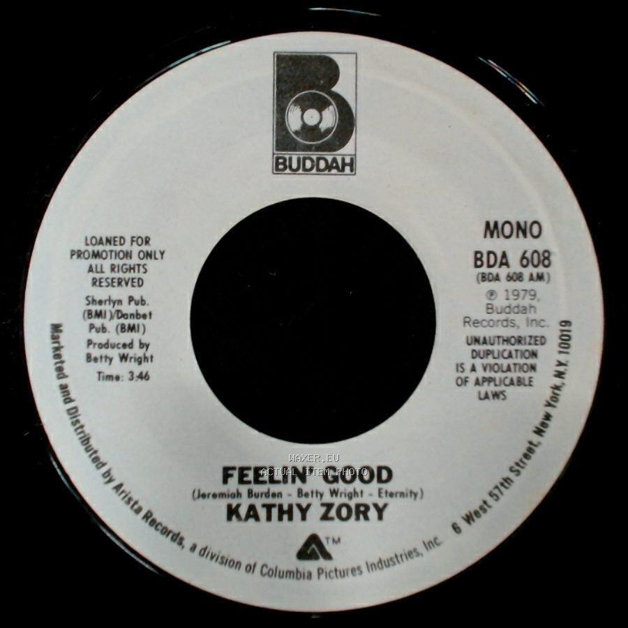 Kathy Zory - Feelin' Good / Feelin' Good side A