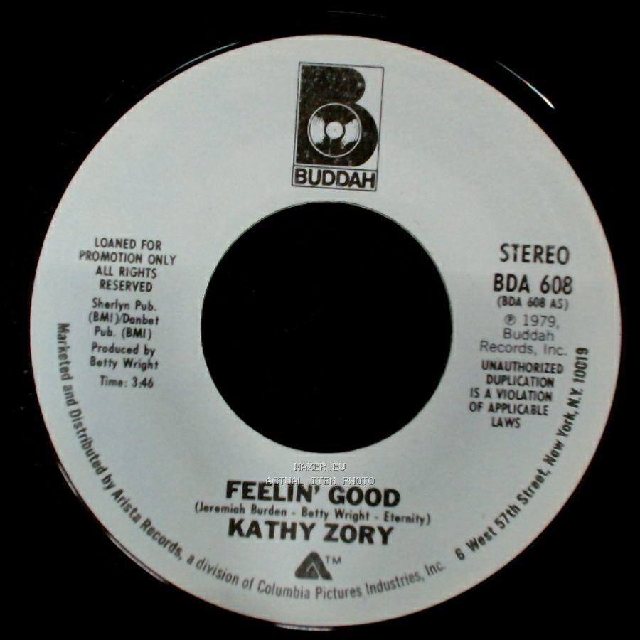 Kathy Zory - Feelin' Good / Feelin' Good side B