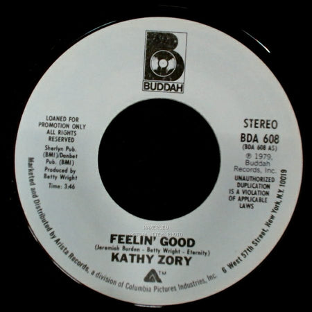 Kathy Zory - Feelin' Good / Feelin' Good side B