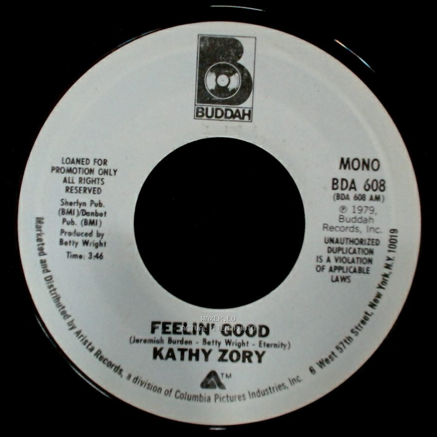 Kathy Zory - Feelin' Good / Feelin' Good side A