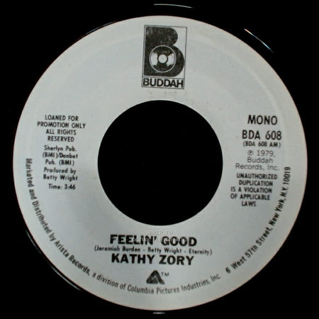 Kathy Zory - Feelin' Good / Feelin' Good side A