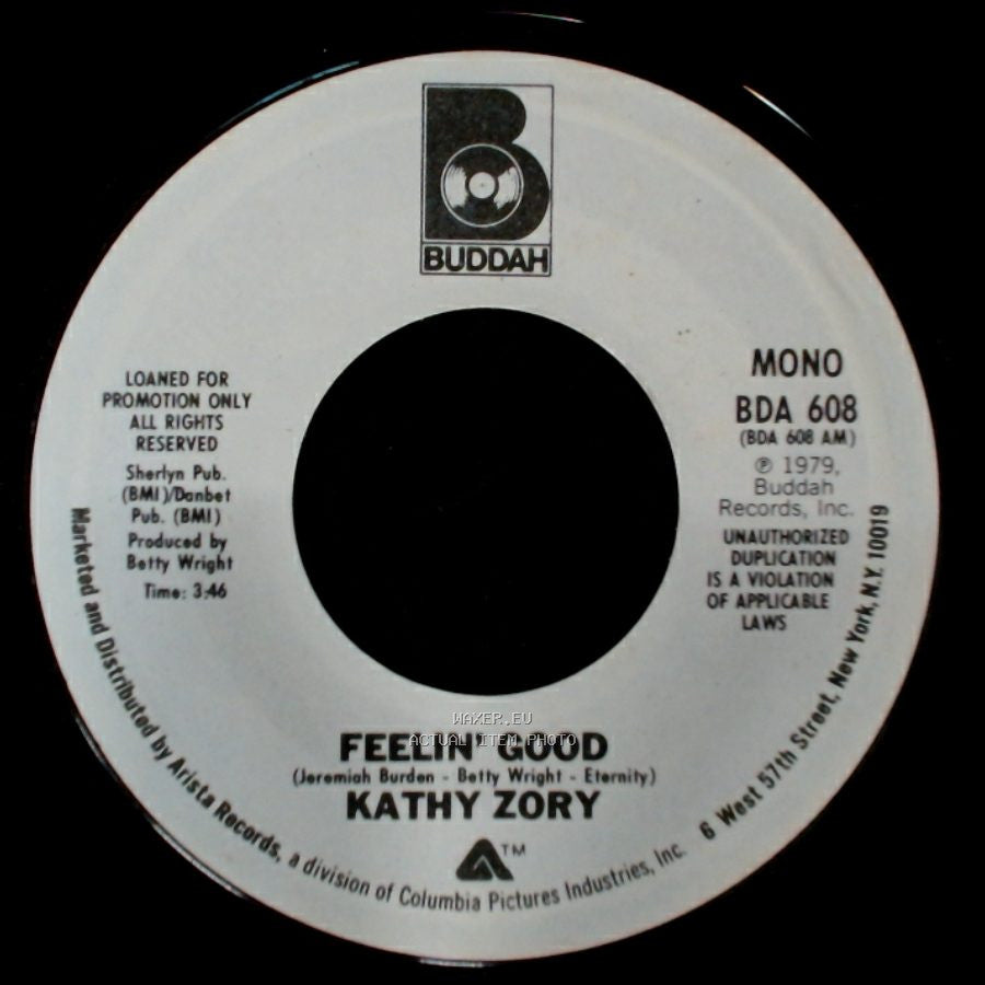 Kathy Zory - Feelin' Good / Feelin' Good side A