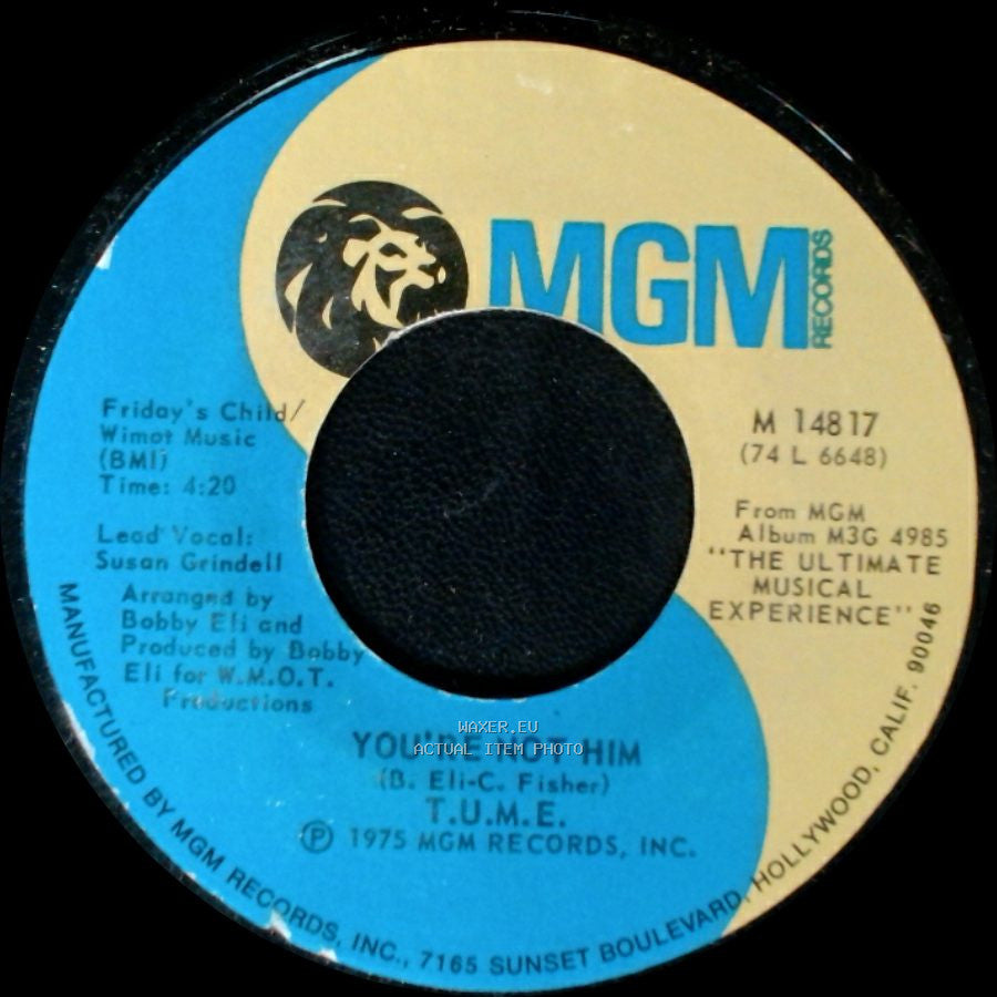 T.U.M.E. - Telling It Like It Is / You're Not Him side A