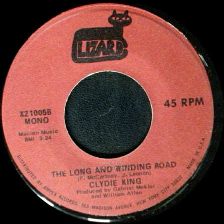 Clydie King - The Long And Winding Road / Never Like This Before side A