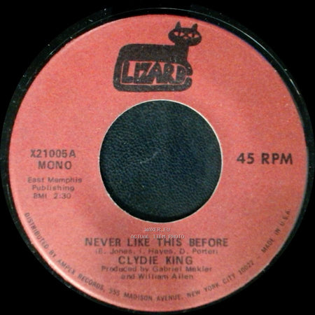 Clydie King - The Long And Winding Road / Never Like This Before side A