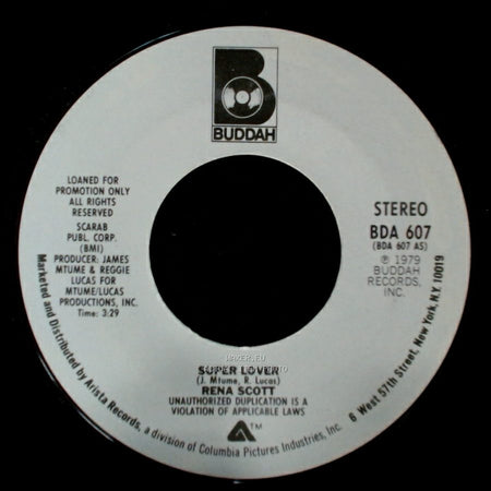 Rena Scott - Super Lover / Super Lover side A