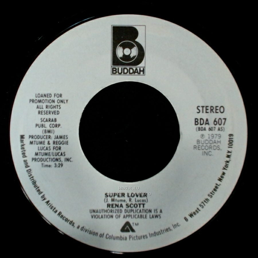 Rena Scott - Super Lover / Super Lover side A