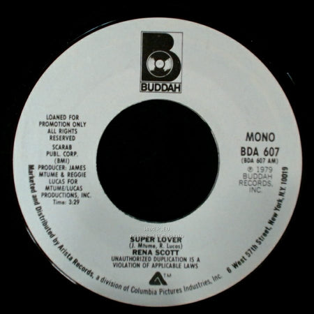 Rena Scott - Super Lover / Super Lover side B