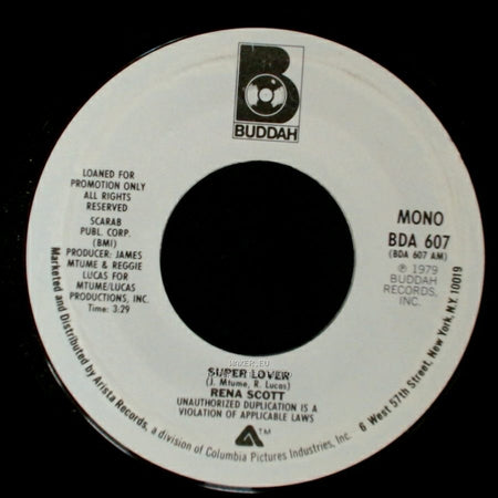 Rena Scott - Super Lover / Super Lover side A