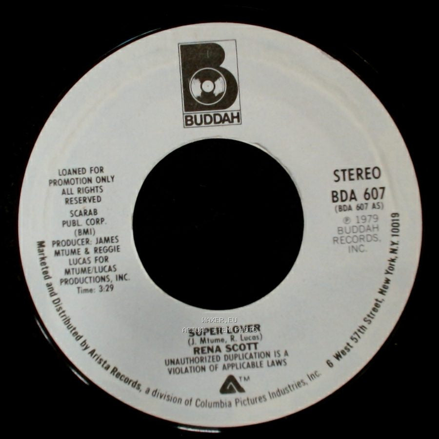 Rena Scott - Super Lover / Super Lover side B