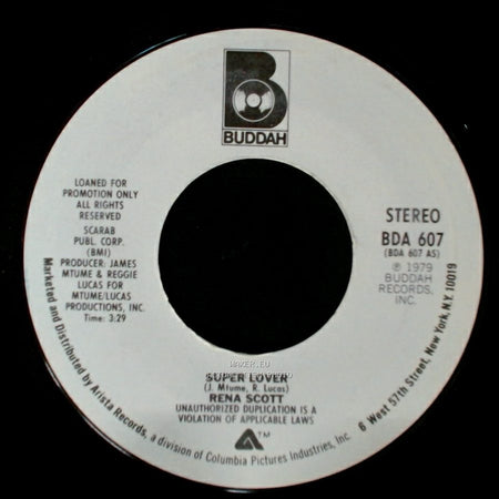 Rena Scott - Super Lover / Super Lover side B