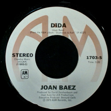 Joan Baez - Dida / Blue Sky side A
