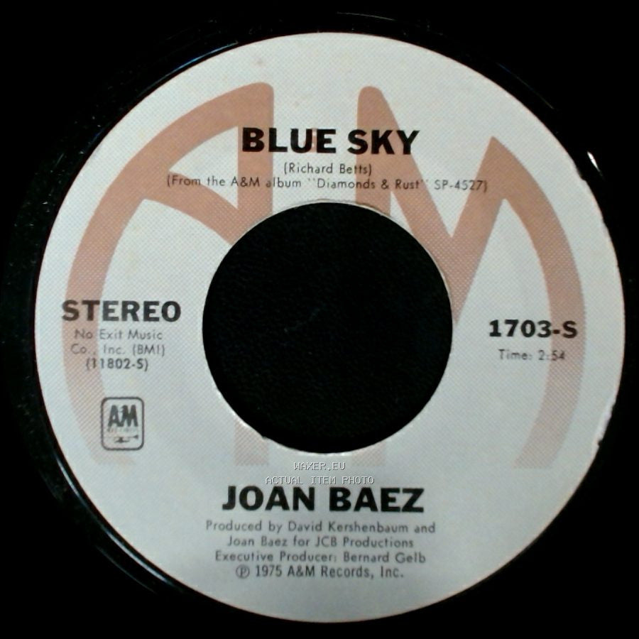 Joan Baez - Dida / Blue Sky side B