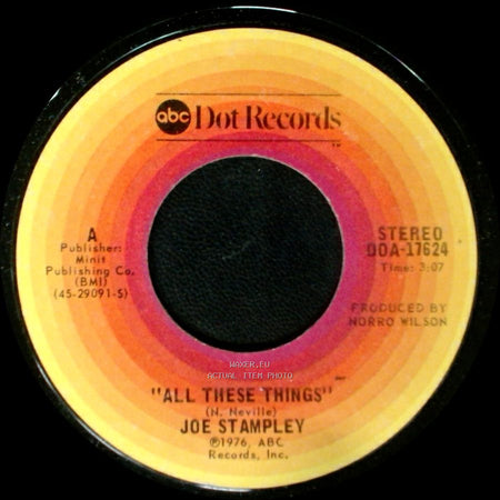 Joe Stampley - All These Things / My Louisiana Woman side A