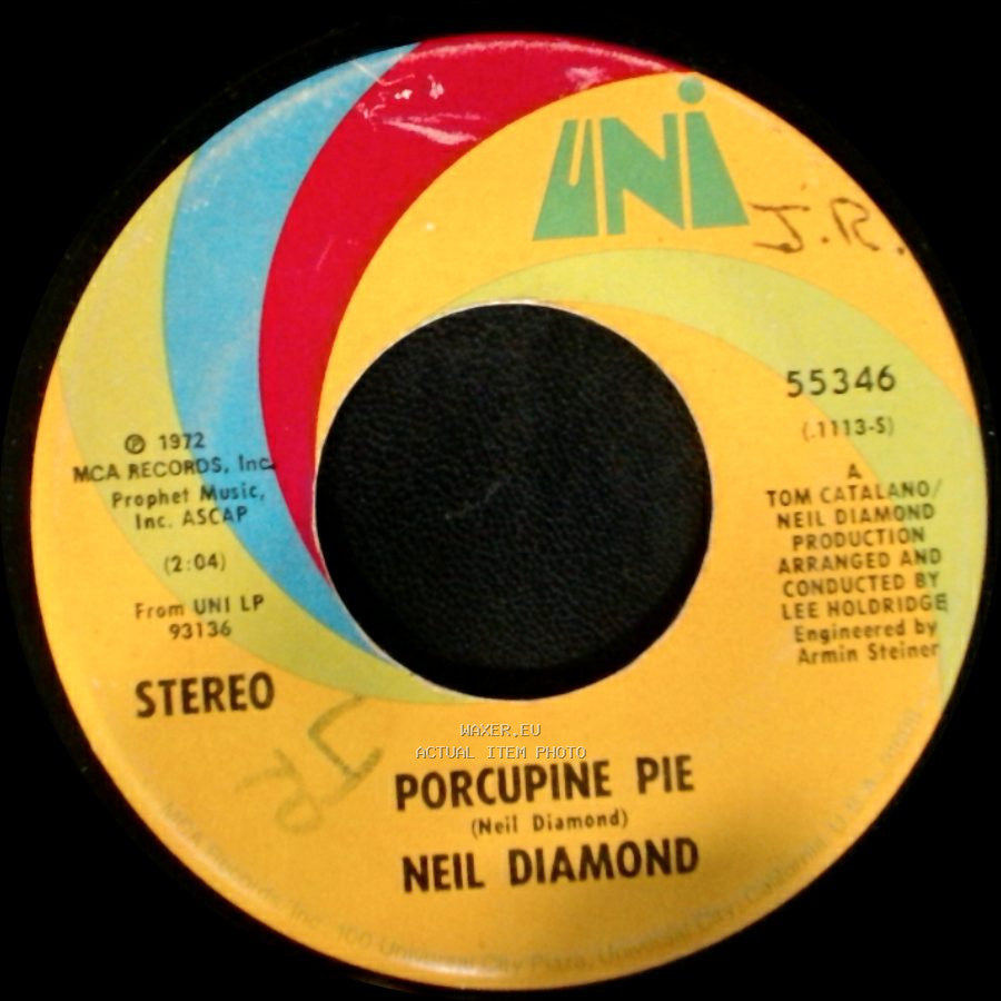 Neil Diamond - Play Me / Porcupine Pie side B