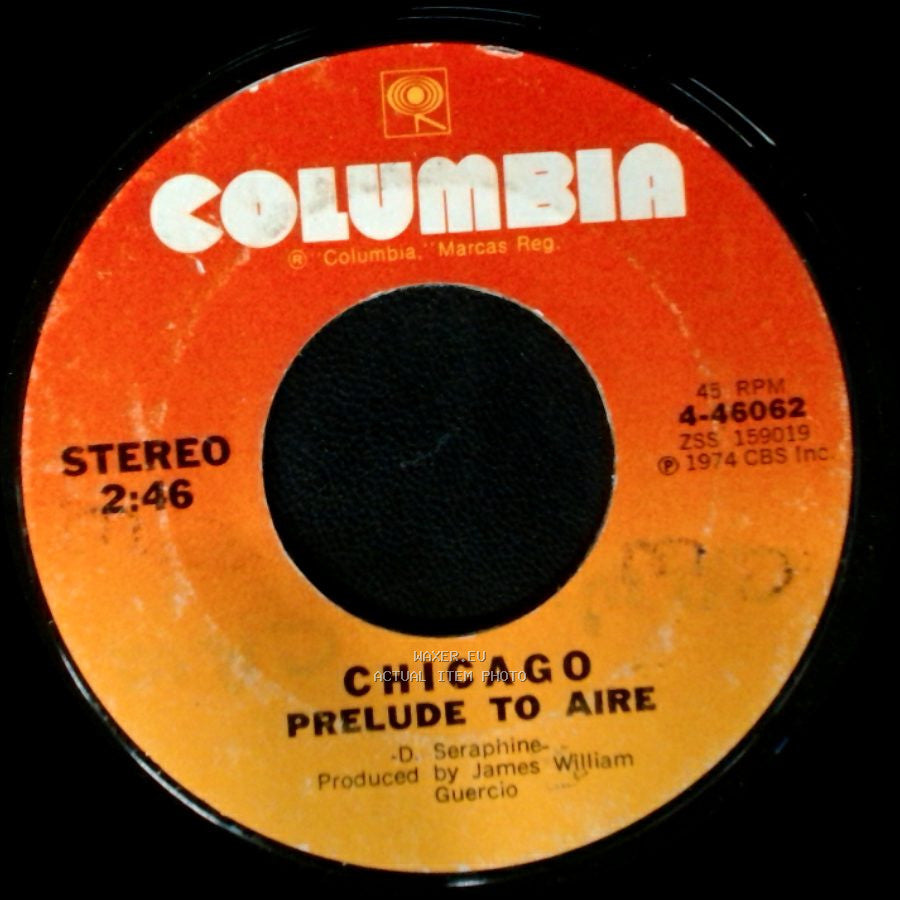 Chicago - Call On Me / Prelude To Aire side B