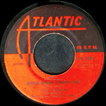 Joe Turner And Orchestra / Joe Turner - Boogie Woogie Country Girl / Corrine Corrina side A