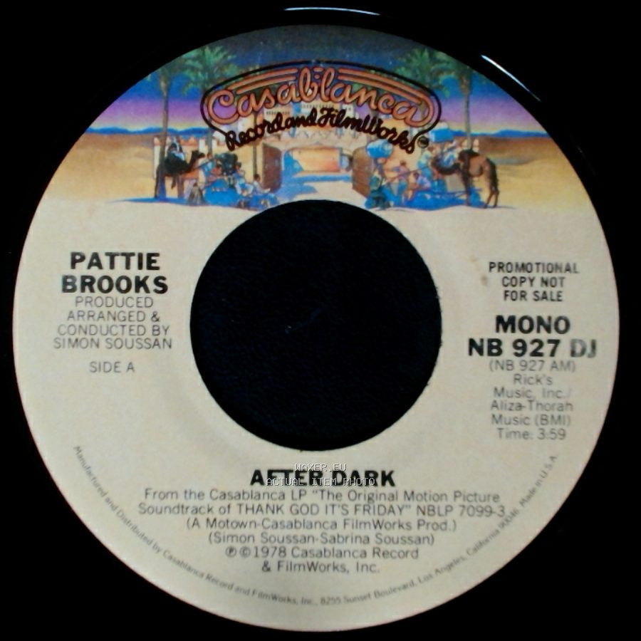 Pattie Brooks - After Dark / After Dark side A
