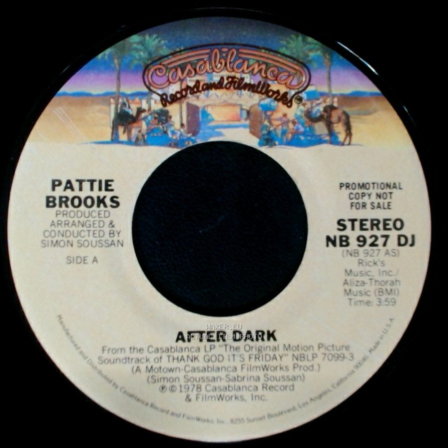 Pattie Brooks - After Dark / After Dark side B