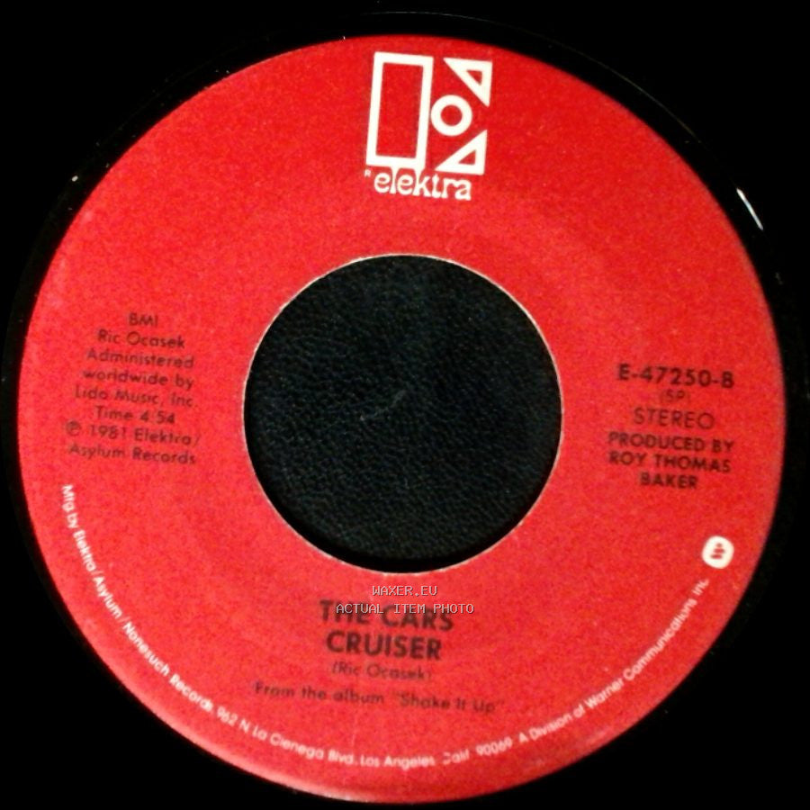 The Cars - Cruiser / Shake It Up side A