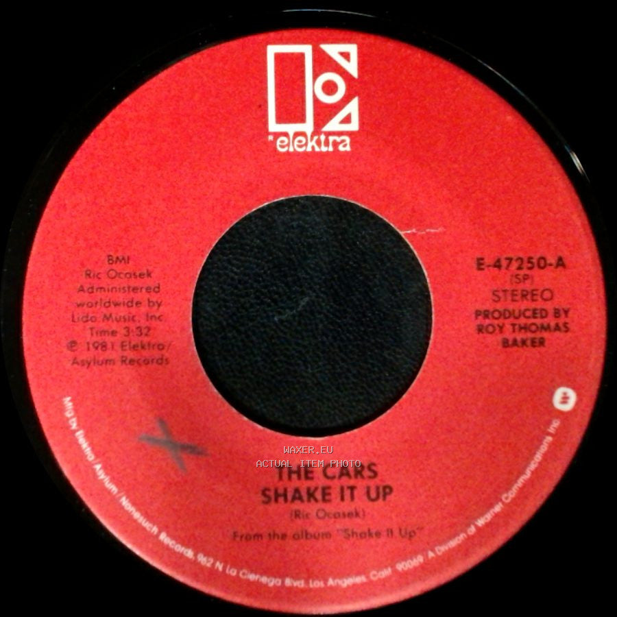 The Cars - Cruiser / Shake It Up side B