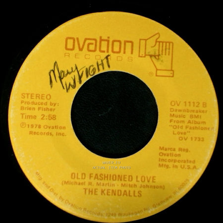 The Kendalls - Sweet Desire / Old Fashioned Love side B