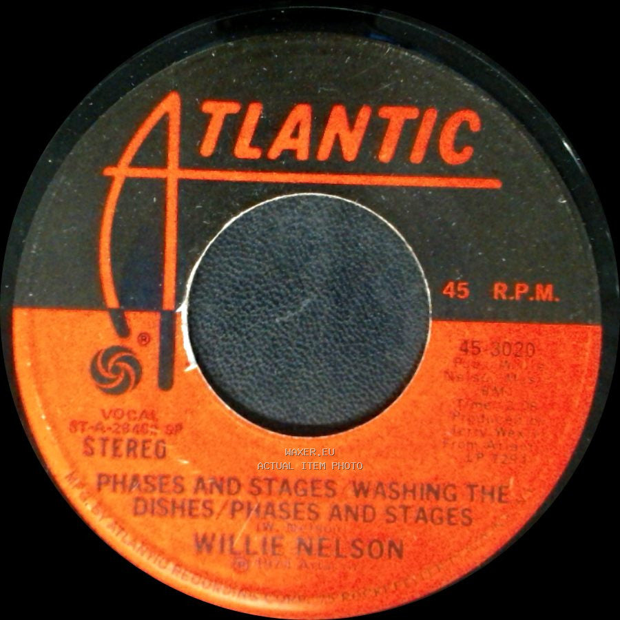Willie Nelson - Bloody Mary Morning / Phases And Stages Washing The Dishes / Phases And Stages side B