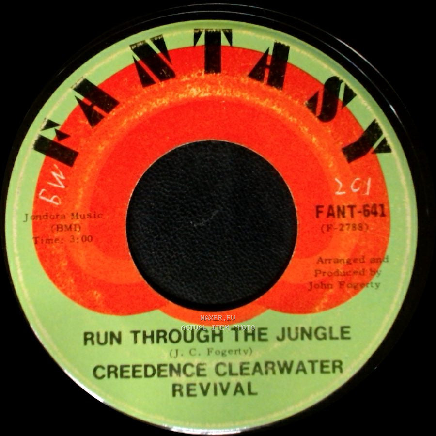 Creedence Clearwater Revival - Up Around The Bend / Run Through The Jungle side B