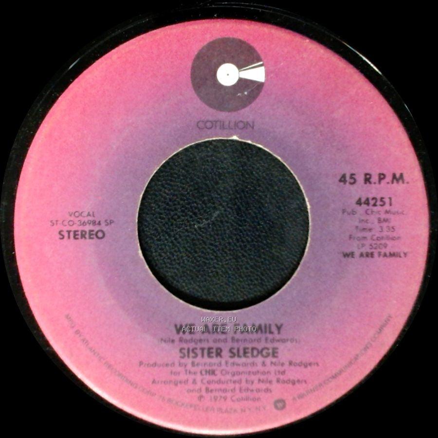 Sister Sledge - Easier To Love / We Are Family side B