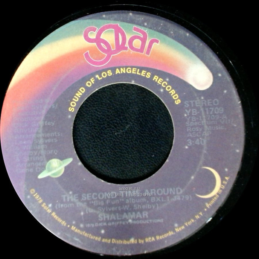 Shalamar - Leave It All Up To Love / The Second Time Around side B