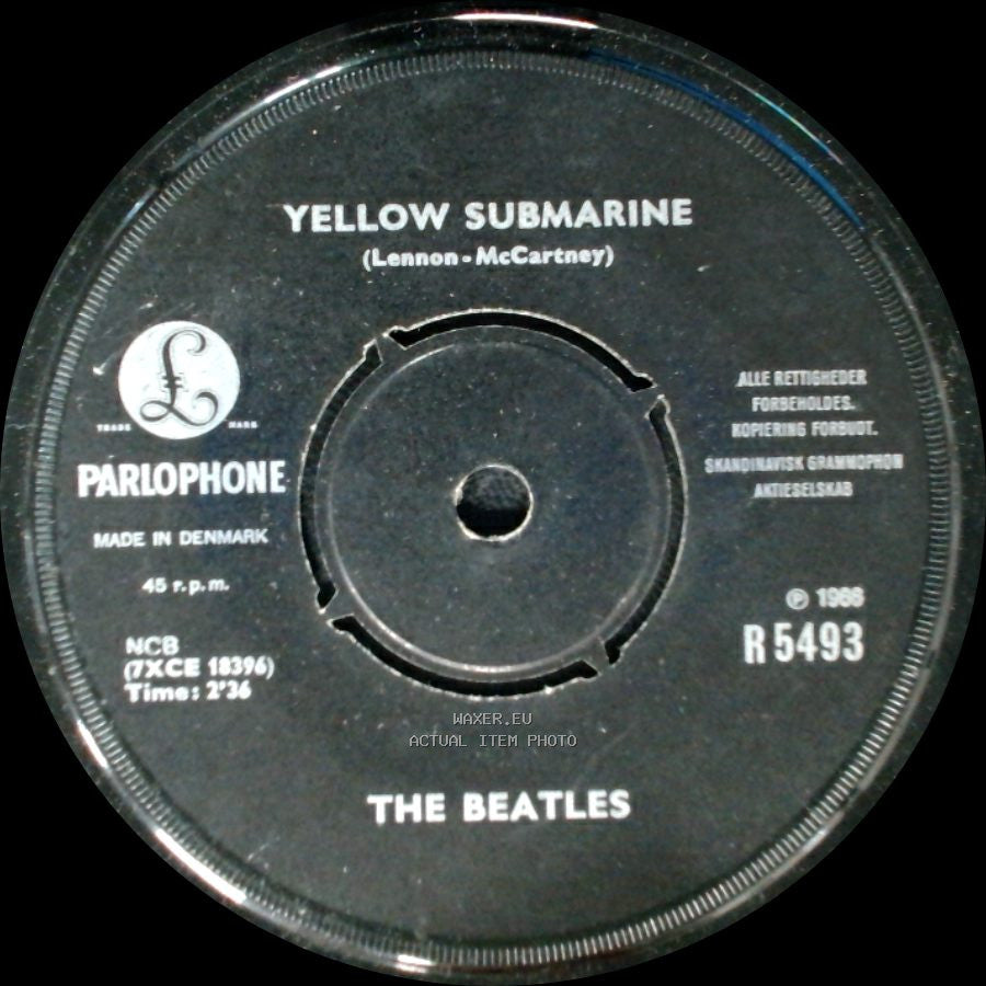 The Beatles - Yellow Submarine / Eleanor Rigby side A