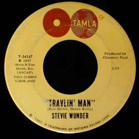 Stevie Wonder - Travlin' Man / Hey Love side A