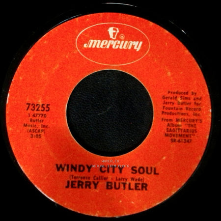 Jerry Butler / Jerry Butler And Brenda Lee Eager - Windy City Soul / Ain't Understanding Mellow side A