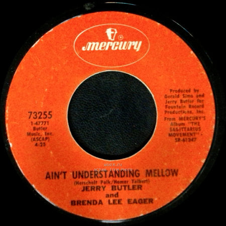 Jerry Butler / Jerry Butler And Brenda Lee Eager - Windy City Soul / Ain't Understanding Mellow side B