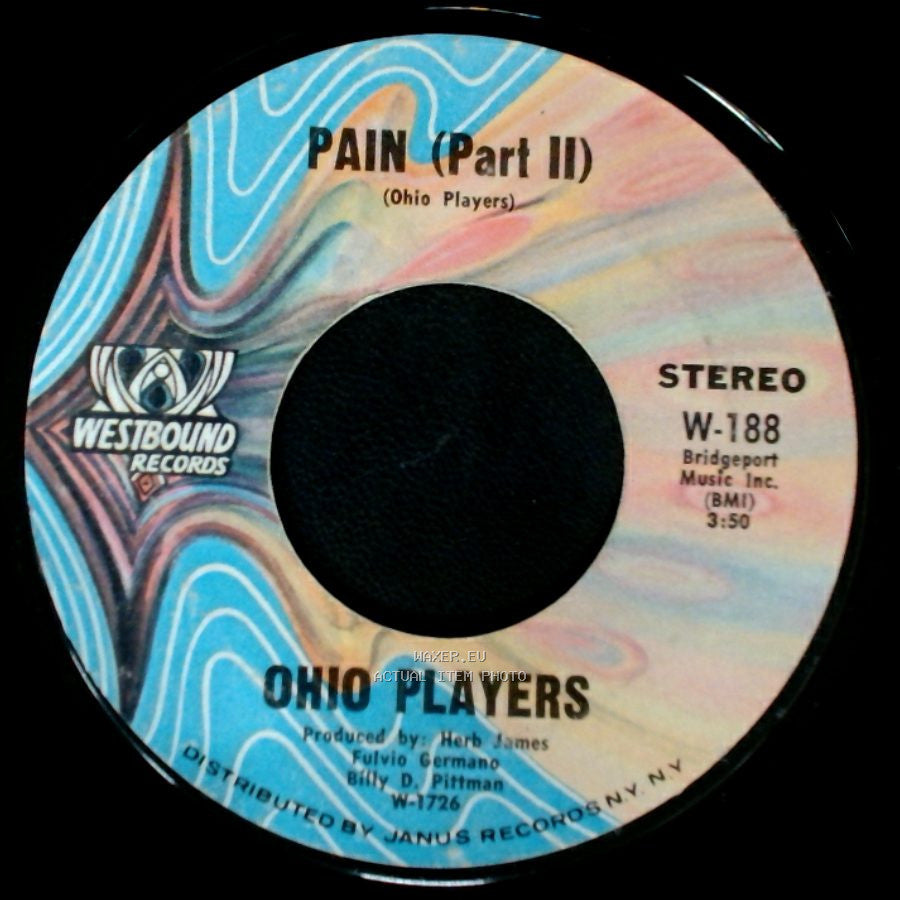 Ohio Players - Pain (Part I) / Pain (Part Ii) side B