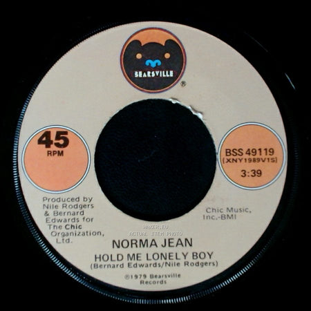 Norma Jean - High Society (Edit) / Hold Me Lonely Boy side B