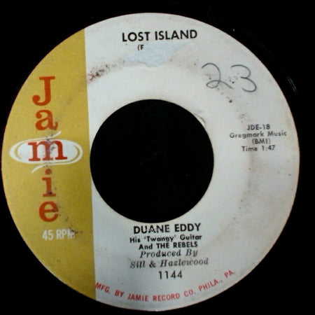 Duane Eddy - Bonnie Came Back / Lost Island side B
