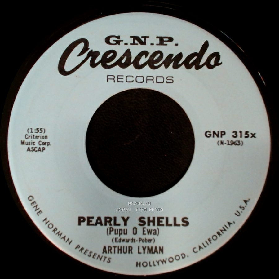 Arthur Lyman - Shangri-La / Pearly Shells (Pupu O Ewa) side B