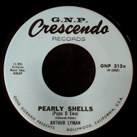 Arthur Lyman - Shangri-La / Pearly Shells (Pupu O Ewa) side B