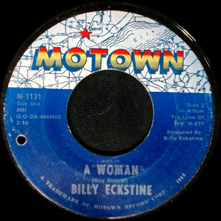Billy Eckstine - For Love Of Ivy / A Woman side B
