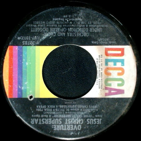 Yvonne Elliman / Jesus Christ Superstar - I Don't Know How To Love Him / Overture side B