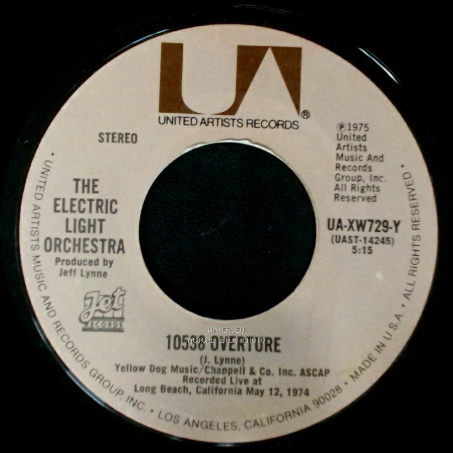 The Electric Light Orchestra - 10538 Overture / Evil Woman side A