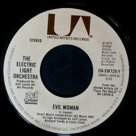 The Electric Light Orchestra - 10538 Overture / Evil Woman side B