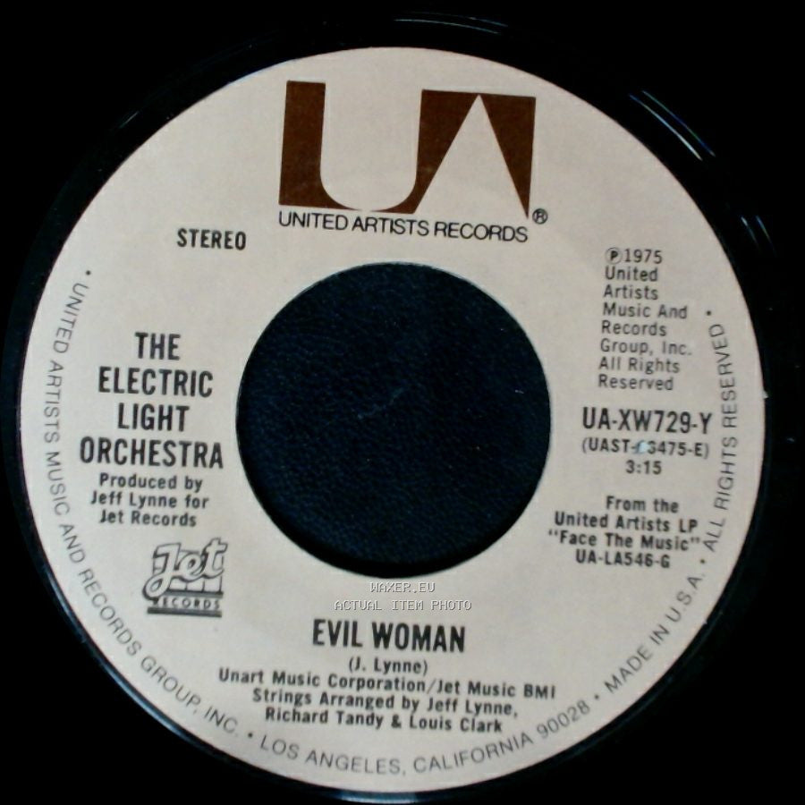 The Electric Light Orchestra - 10538 Overture / Evil Woman side B