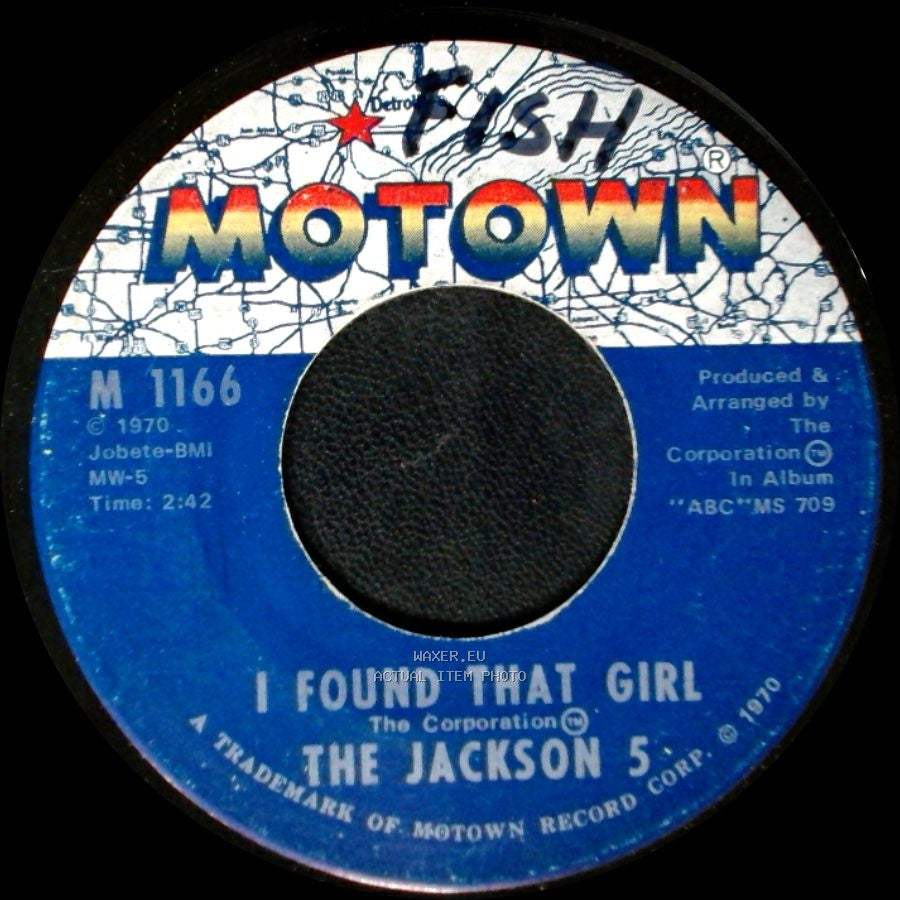 The Jackson 5 - I Found That Girl / The Love You Save side A