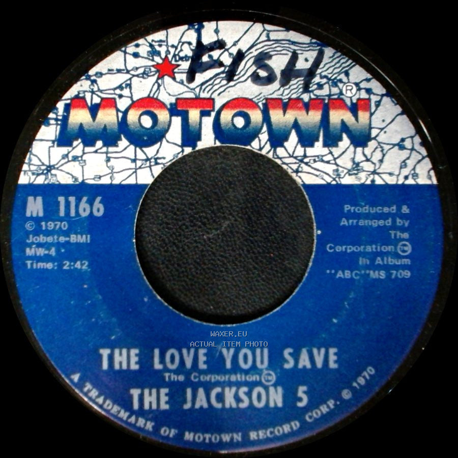The Jackson 5 - I Found That Girl / The Love You Save side B