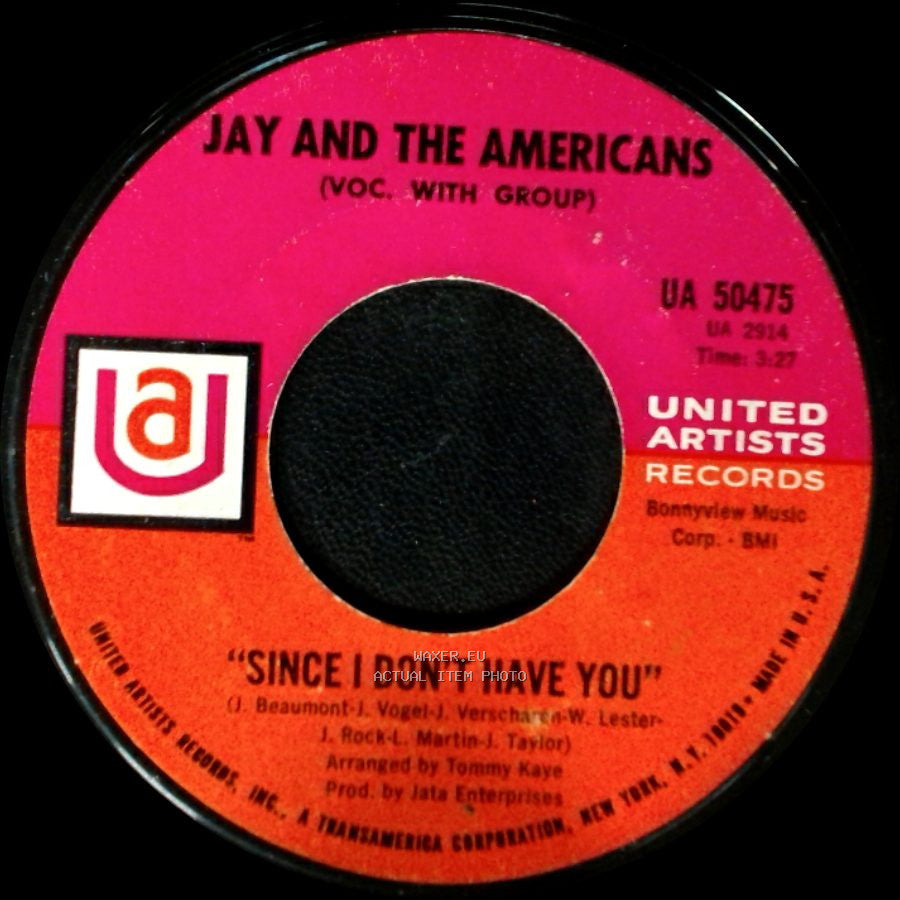 Jay And The Americans - This Magic Moment / Since I Don't Have You side A