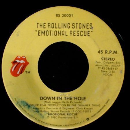 The Rolling Stones - Emotional Rescue / Emotional Rescue side B